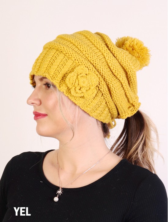 SLOUCH KNIT HAT
